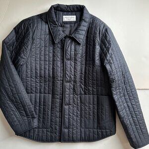 Officine Generale Theo Overshirt Black Nylon - XXL